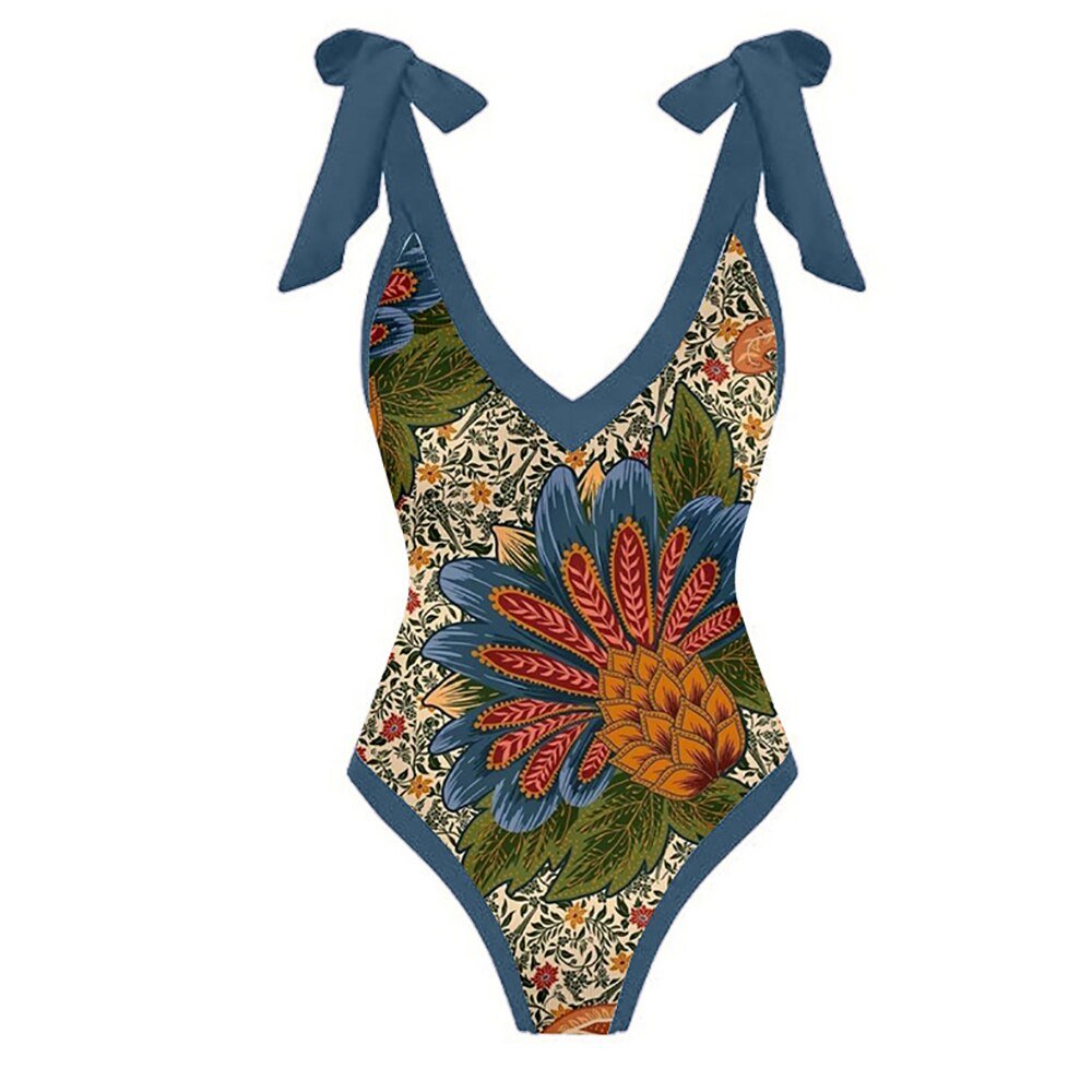 Printed-Lace-Up-Chic-One-Piece-Swimwear-High-Waist-Backless-Swimsuit-Women-Color-Elegant-Beachwear-Push-4